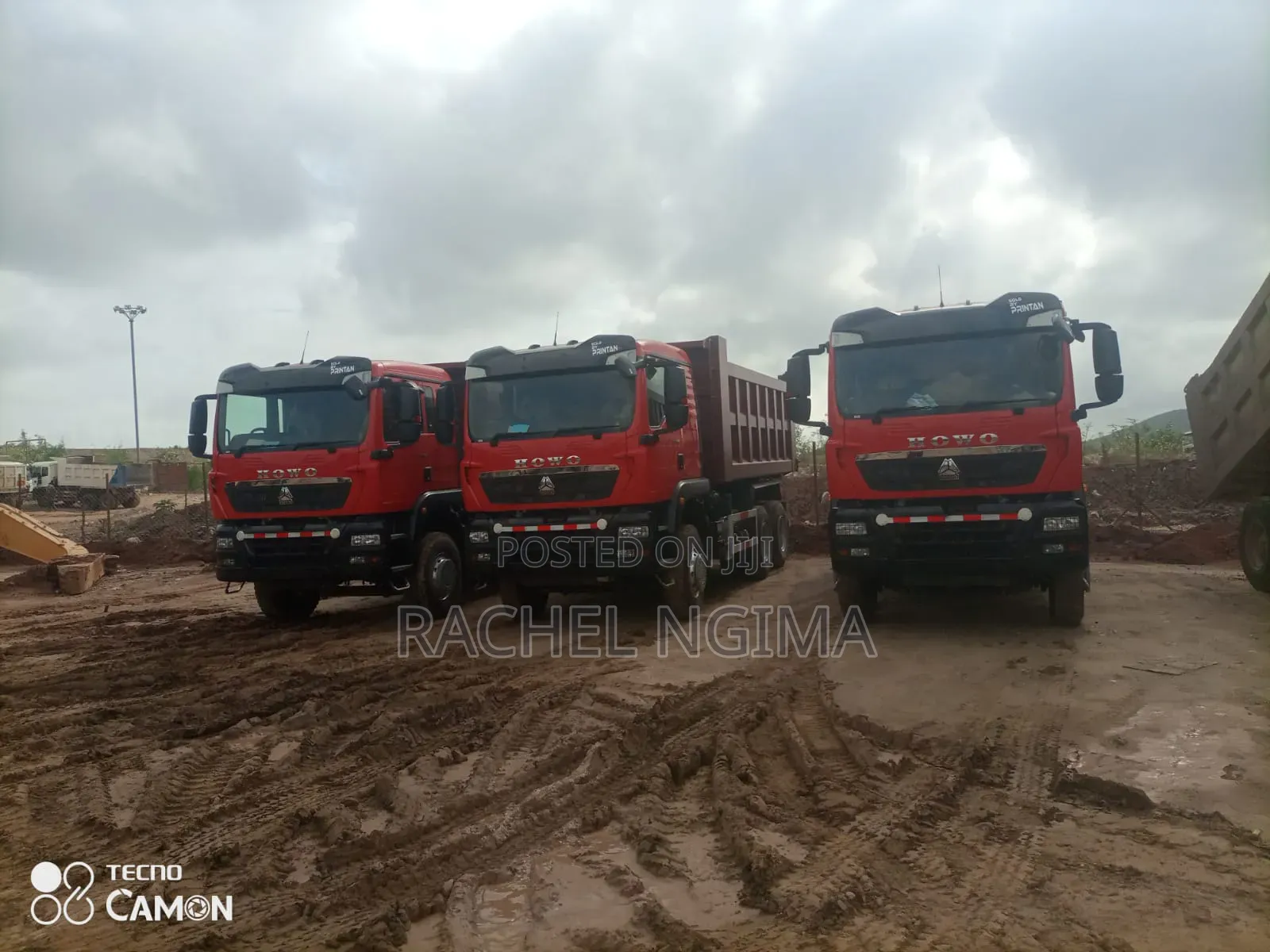 Howo Tx Tipper 336hp 2025 Red