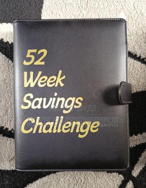 52 Weeks Savings Challenge Binder- Black - main view