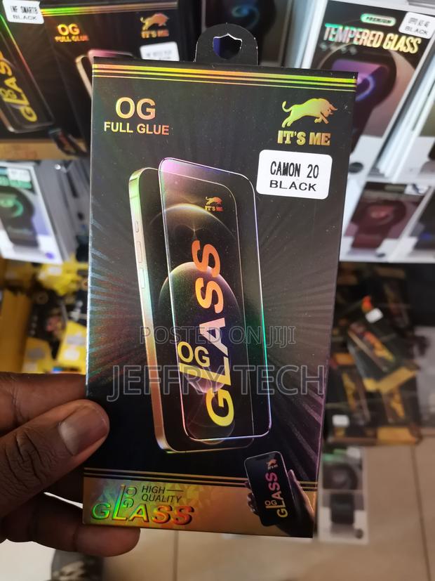 Resolute Privacy Glass Screen Protector for Tecno Camon 20 - main view