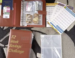 A5 52-Week Savings Challenge Binder**