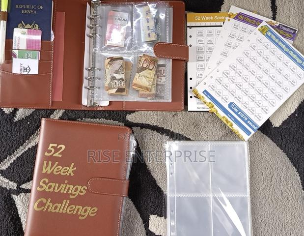 A5 52-Week Savings Challenge Binder**