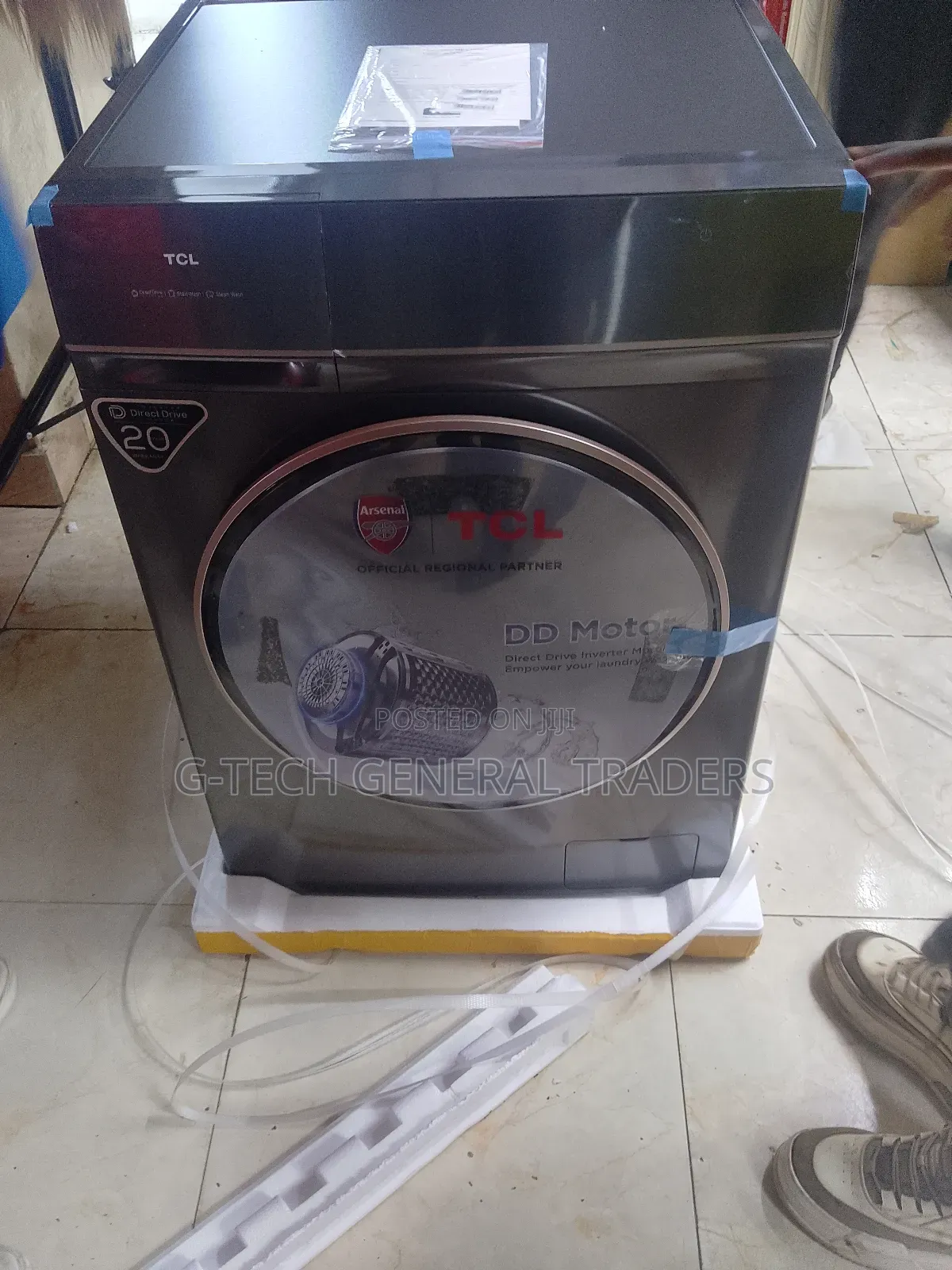Tcl 10kg Wash And Spin Fully Automatic Front Loader