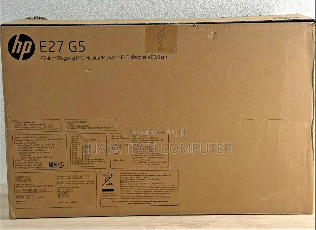 Hp E27 G5 27" FHD Monitor