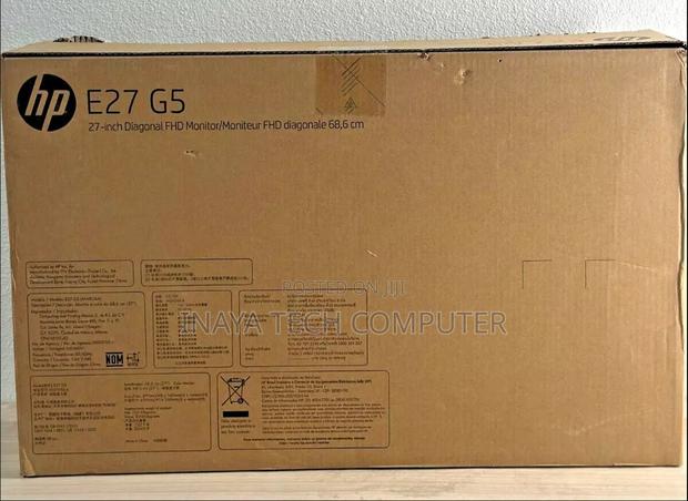 Hp E27 G5 27" FHD Monitor