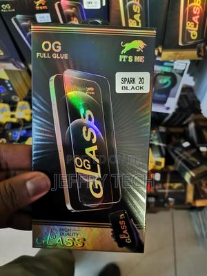 Mooisvs Privacy Glass Screen Protector for Tecno Spark 20 - thumbnail 2