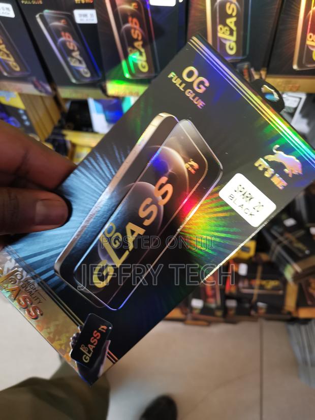 Mooisvs Privacy Glass Screen Protector for Tecno Spark 20 - thumbnail 3