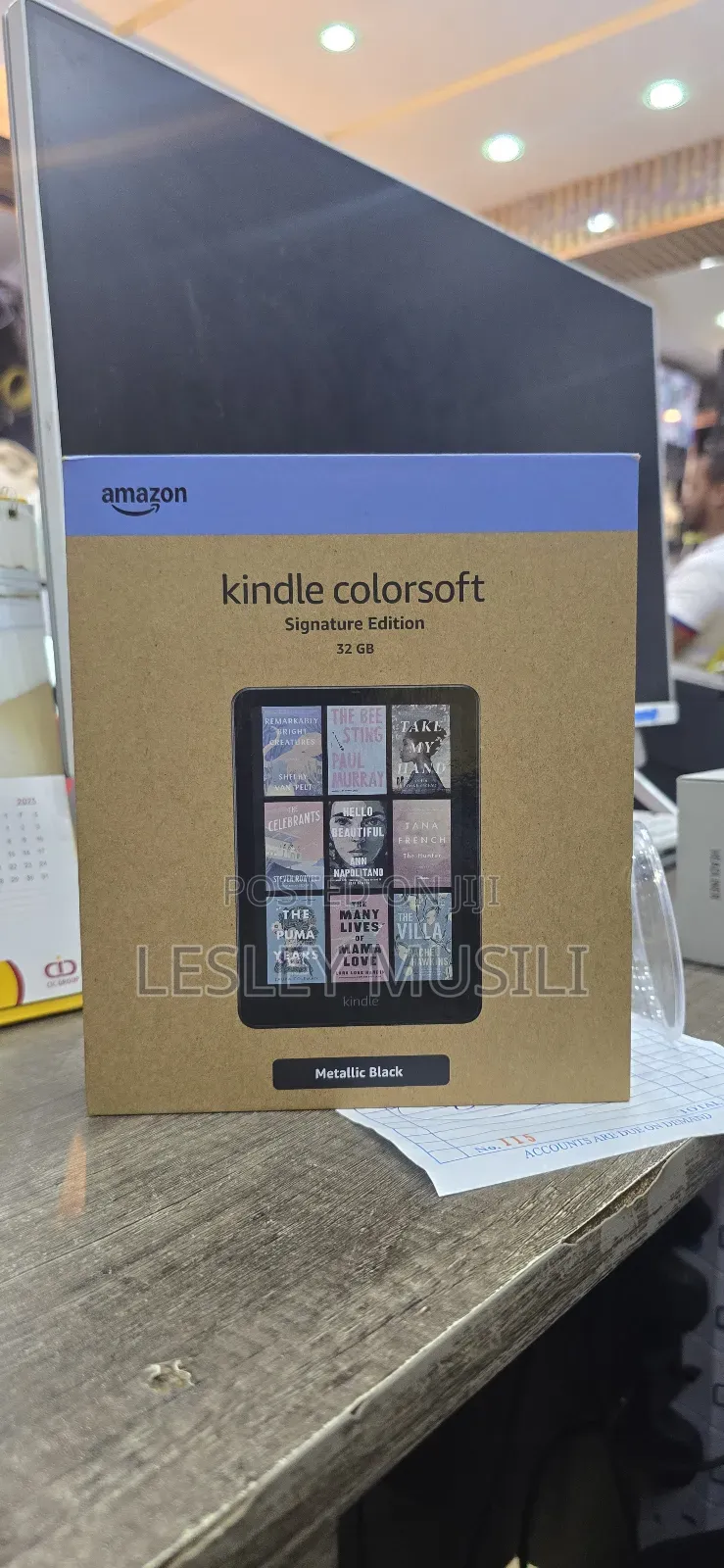 Amazon Kindle Colorsoft Signature Edition 32gb(Metallic