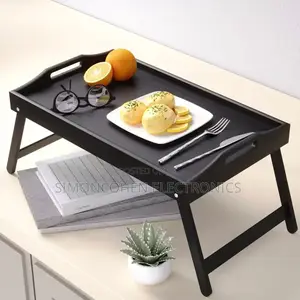 Multipurpose Foldable Bamboo Tray