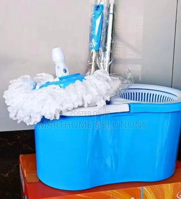 Generic Micro Fiber Fabric Spin Mob With Bucket - main view