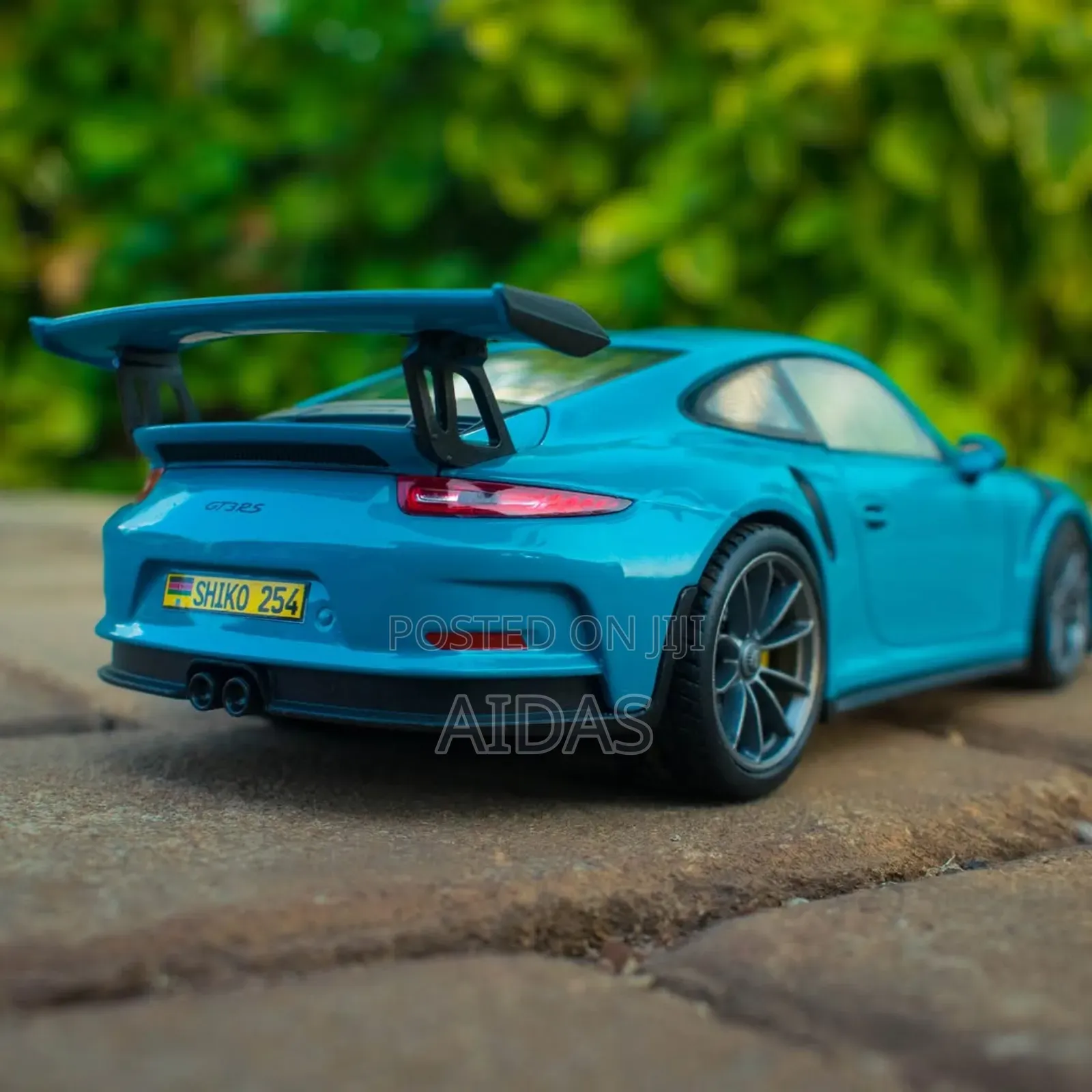 Porsche Gt3 Rs Metallic Model Car