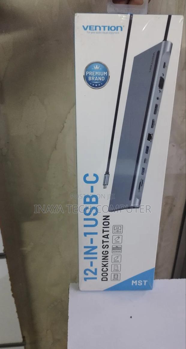 Vention Type C Multi-Function 12 in 1 Docking Station