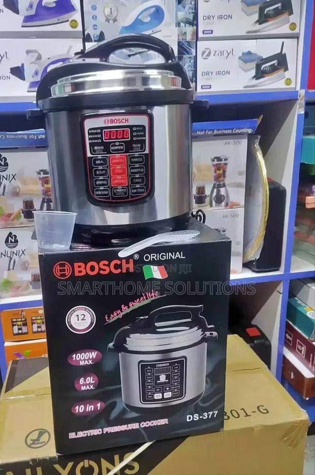 Stainless Steel Bosch Electric Pressure Cooker 6litres - main view