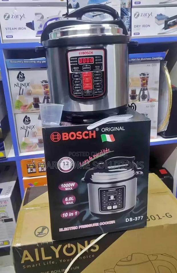 Bosch 6 Litres Pressure Cooker Model Mes6817 - main view