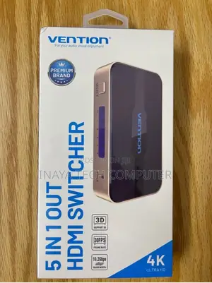 Vention 5 in 1 Out Hdmi Switcher Black