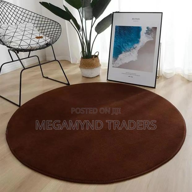 Round Carpet Soft Fleece Mat/Antislip Mat - thumbnail 9
