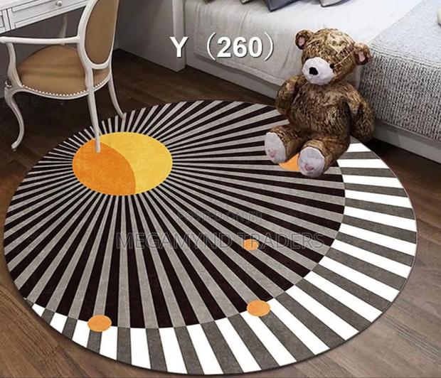 Round Carpet Soft Fleece Mat/Antislip Mat - thumbnail 12