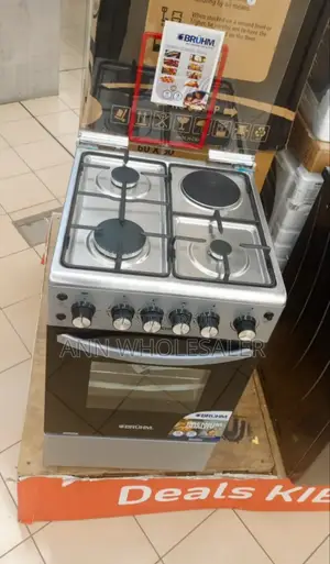 Bruhm Free Standing 3+1 Cooker