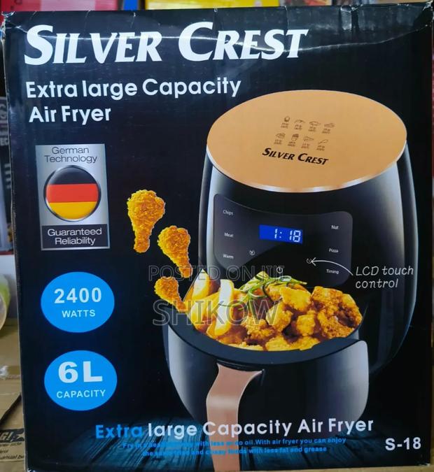 6 Litres Silver Crest Air Fry(Silver Krest)