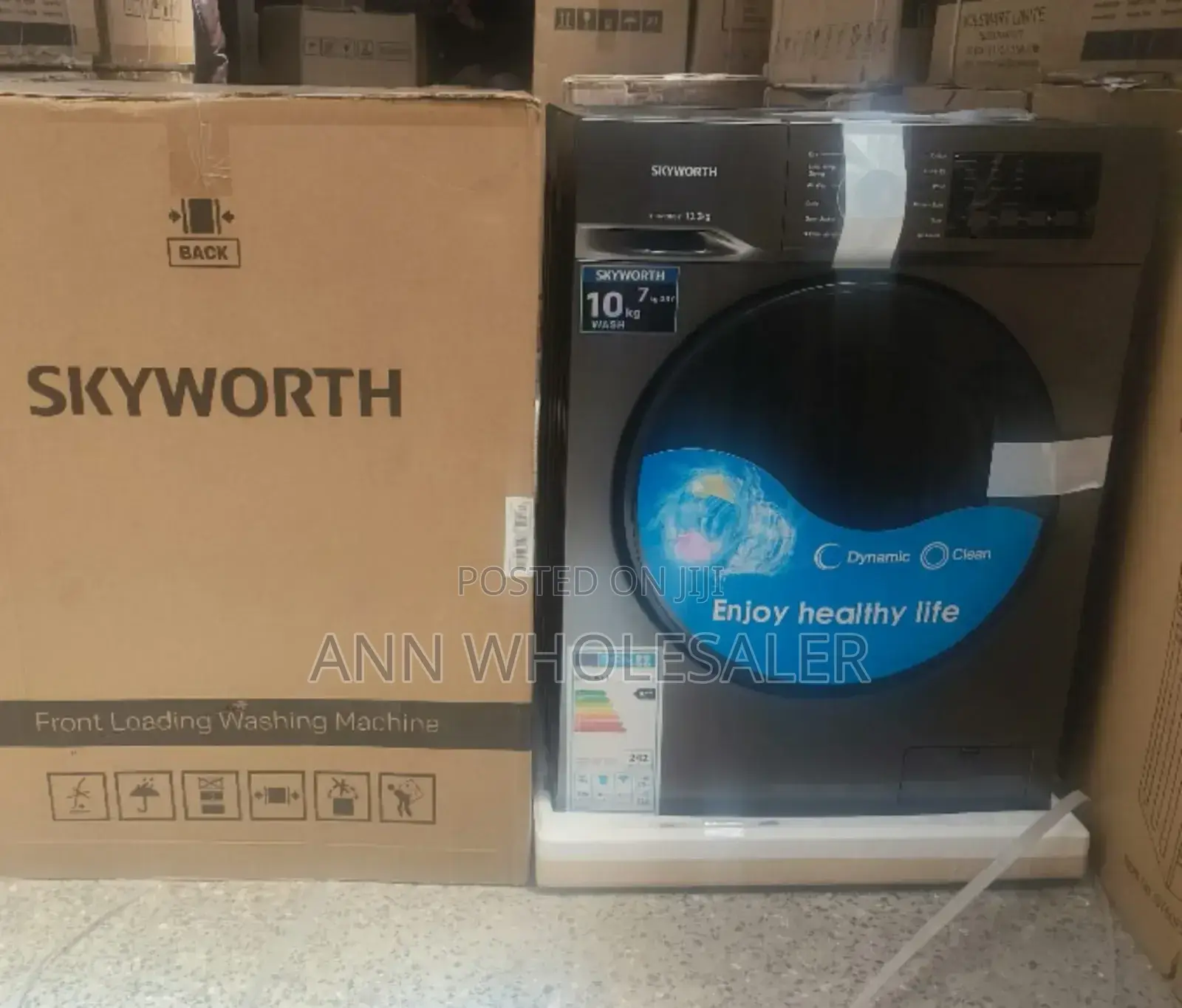 New Arrival 10 KGS Front Load Skyworth Washing Machine M/7