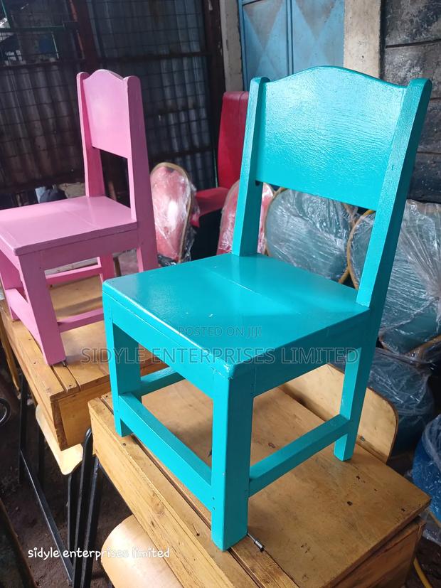 Kindergarten Chairs Wooden - thumbnail 2