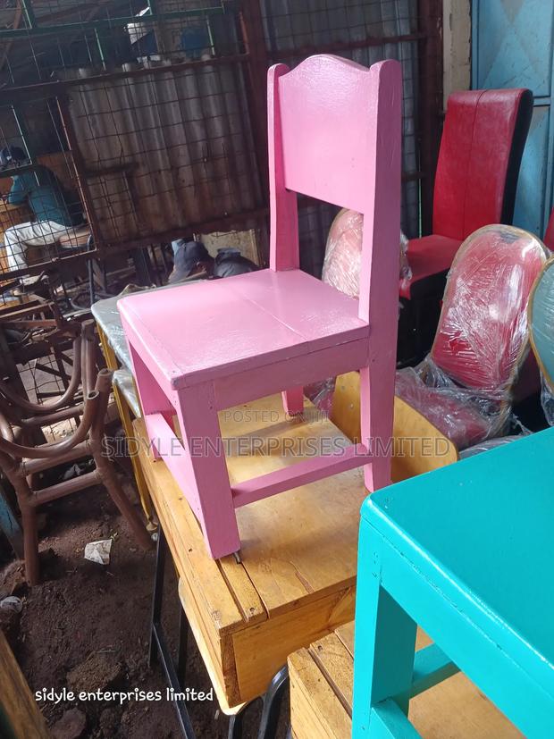 Kindergarten Chairs Wooden - thumbnail 3