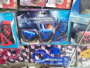 Blue Manual Transmission Foot Pedal Covers