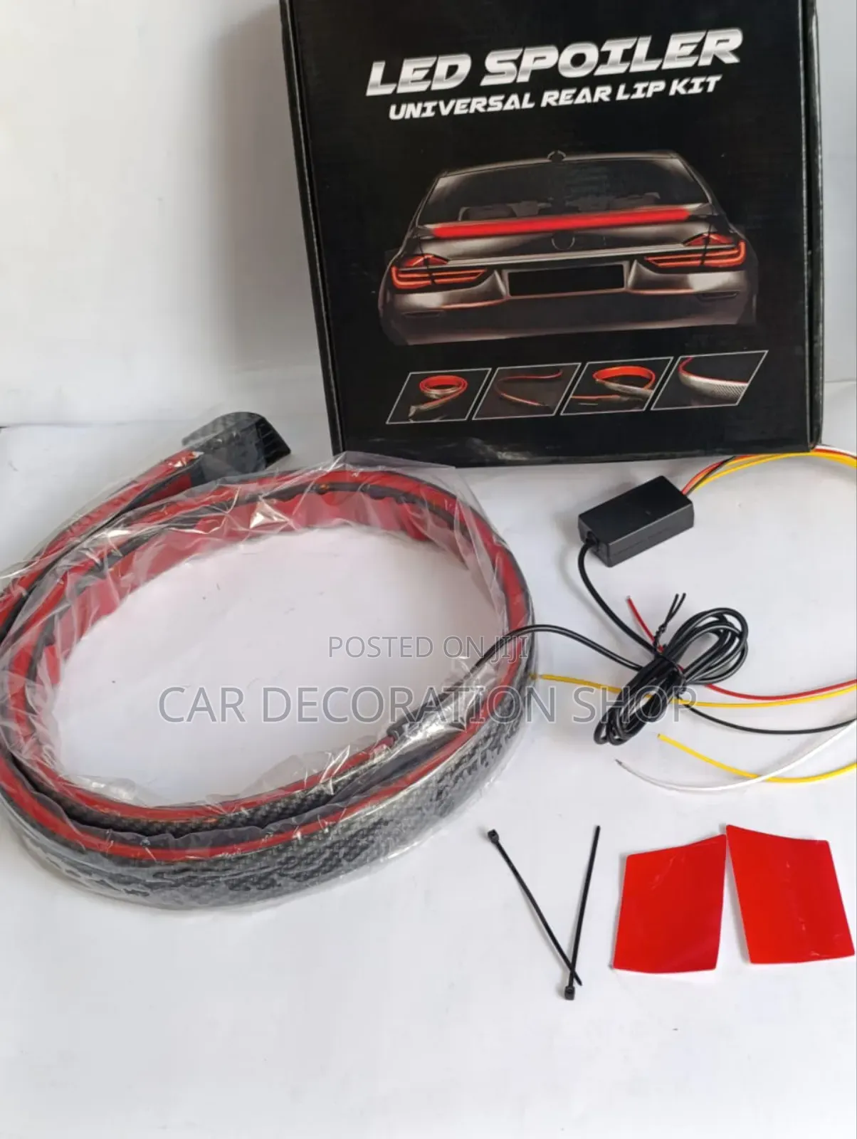 1.5m All Fits Saloon Cars Samurai Led Boot Spoiler