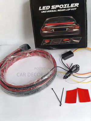 1.5m All Fits Saloon Cars Samurai Led Boot Spoiler