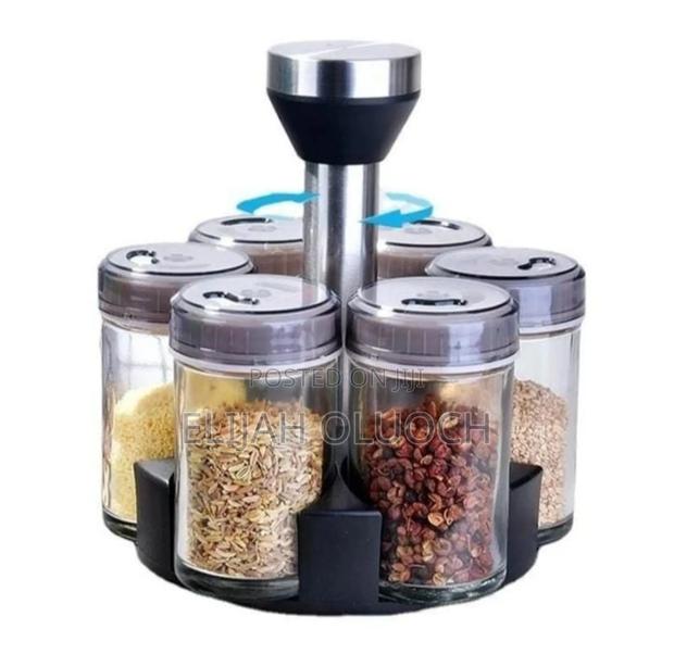 8 in 1 Rotating Spice Rack Available* - main view