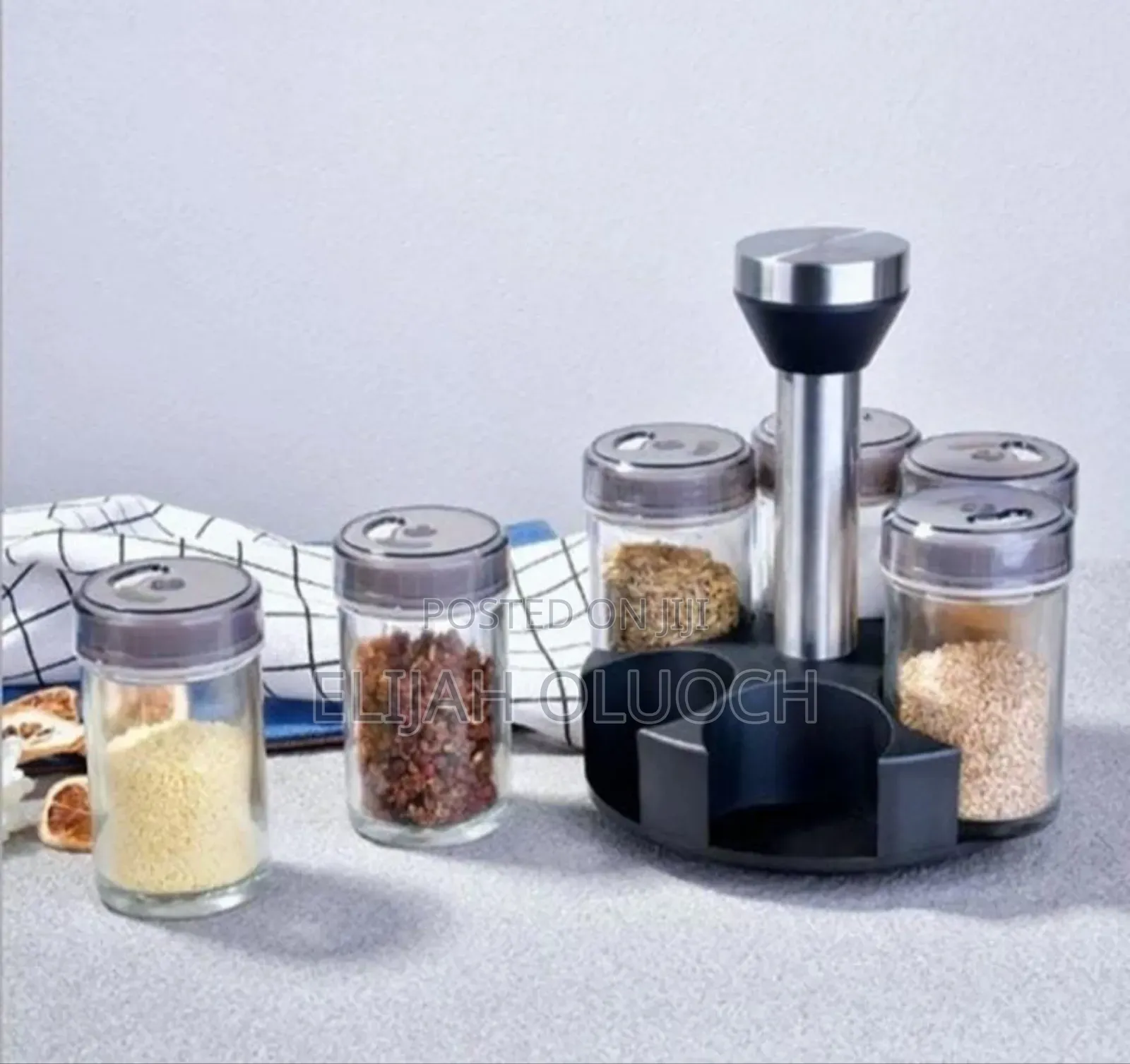 8 in 1 Rotating Spice Rack Available*