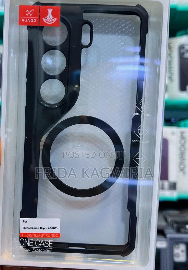 Tecno Camon 40 Xundd Shockproof Clear Back Cover - thumbnail 2