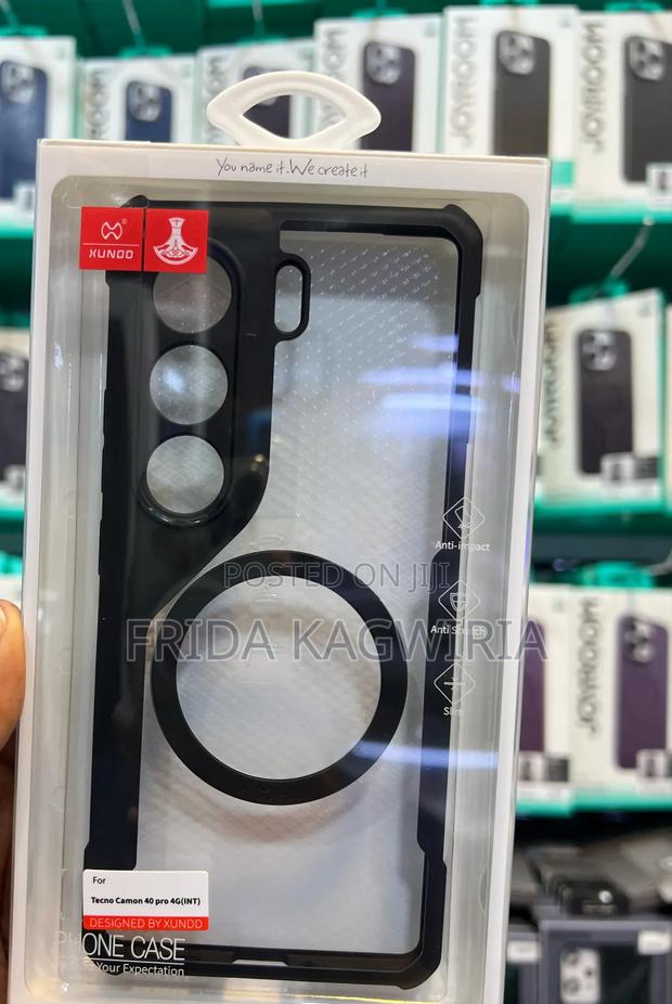 Tecno Camon 40 Xundd Shockproof Clear Back Cover