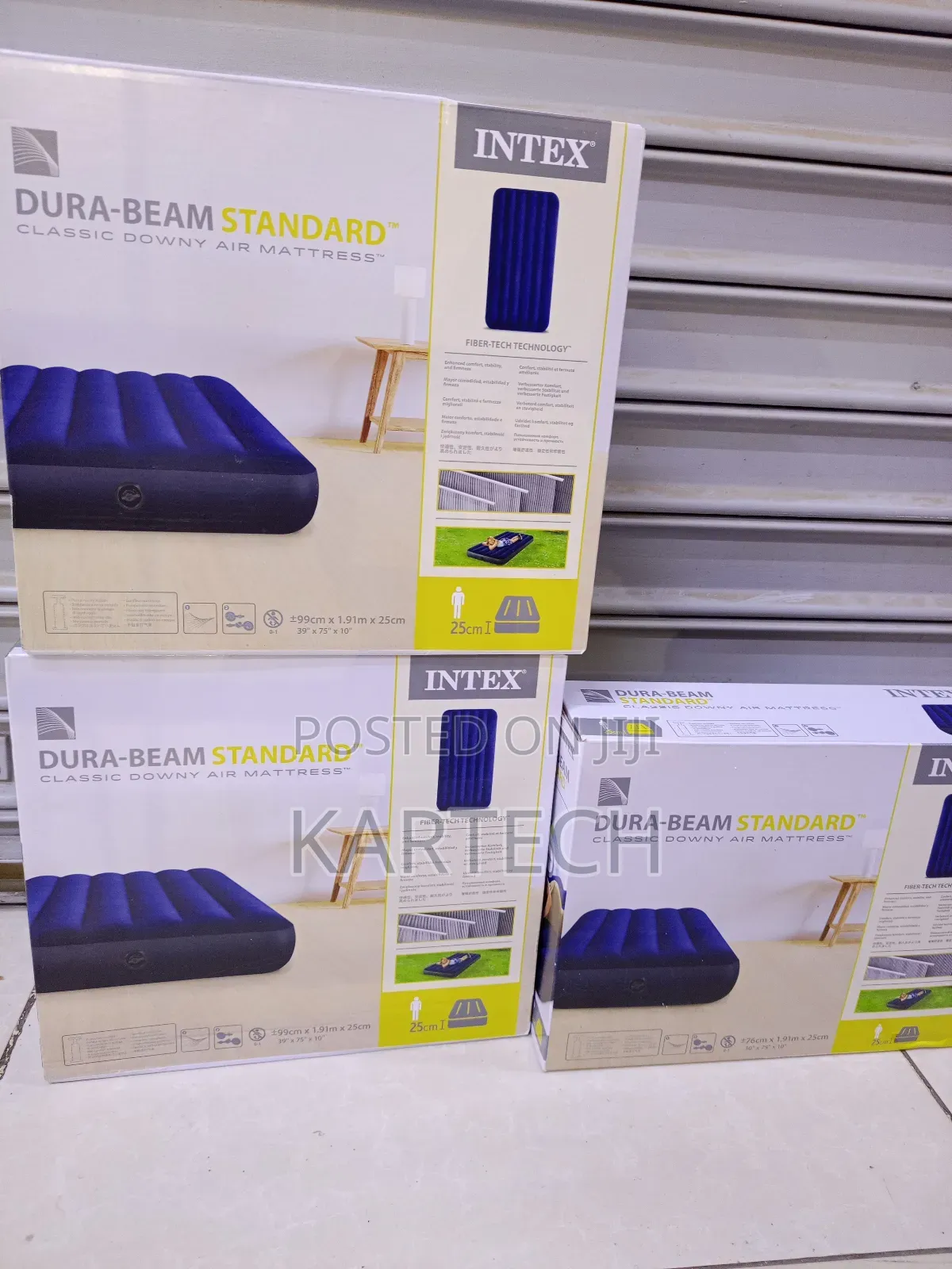 Intex Dura Beam Air Mattress 2.5 by 6 10 Inches