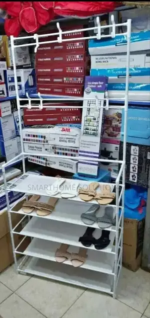 Shoe Rack Hallstand Shoe Rack With Coat Hanger