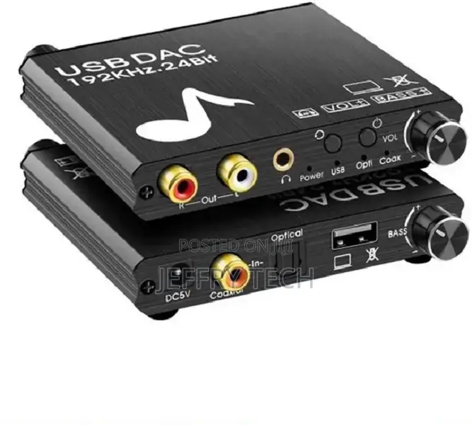 Microware Tv-Out Cable Usb Dac 192khz 24bit Digital to Analo