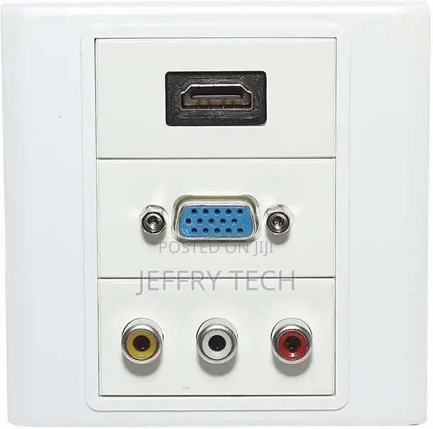 Wolf Tv-Out Cable Hdmi / Vga / 3rc Multimedia Modular Wall