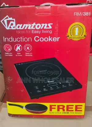 1 Yr Warranty Ramtons Induction Cooker R/8