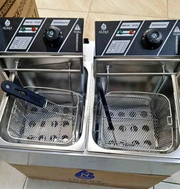 Nunix Double Baskets Electric Fryer