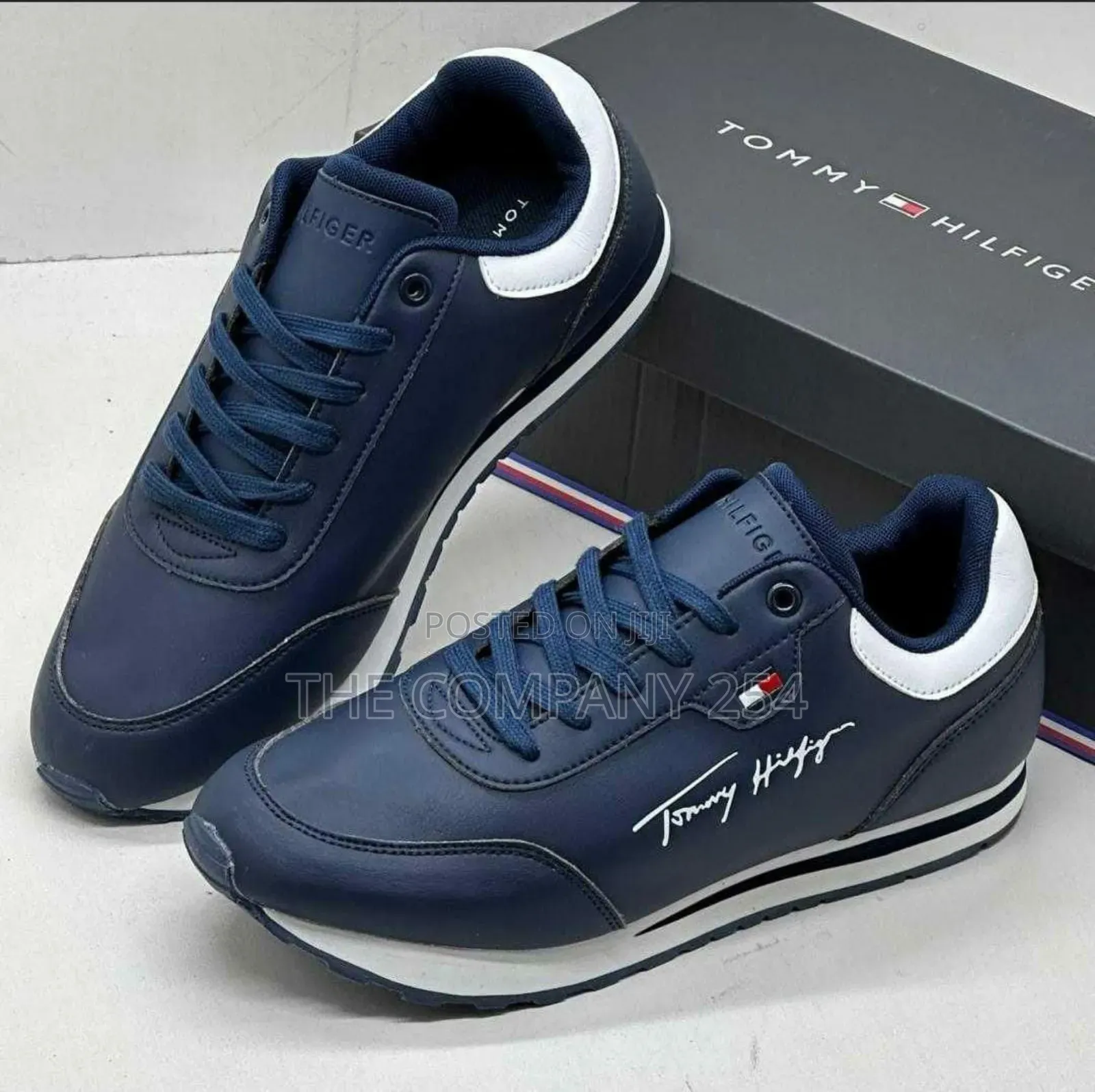 Quality Leather Men Casual Tommy Hilfiger Sneakers Shoe