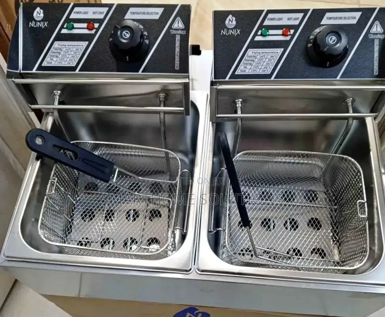 Quick and Easy Frying With the Nunix Double Deep Fryer