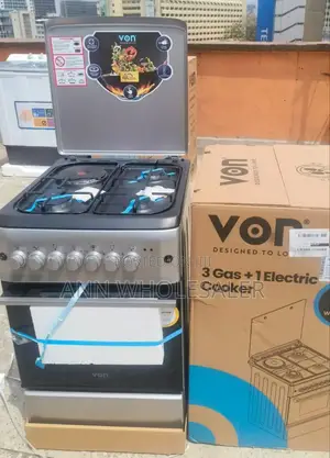 Free Standing 3gas -1electric Gas Cooker