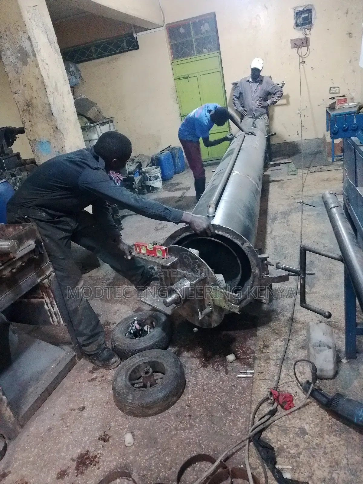 Modtec Ltd: Fabrication of Ready Made Carpet Drier Machines