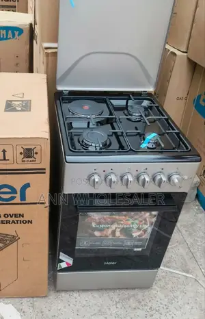 50*60 Haier 3 Gas + 1 Electric Cooker With Electric Oven