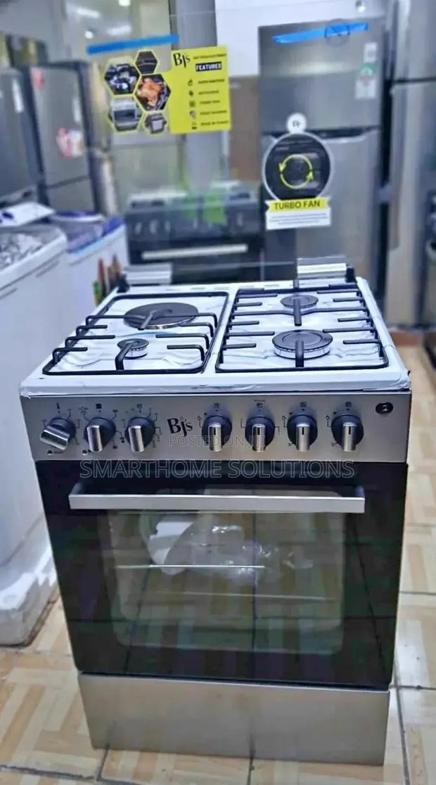 :Bjs Black 60*60 3g+1hp With Electric Oven Turbo-Fan