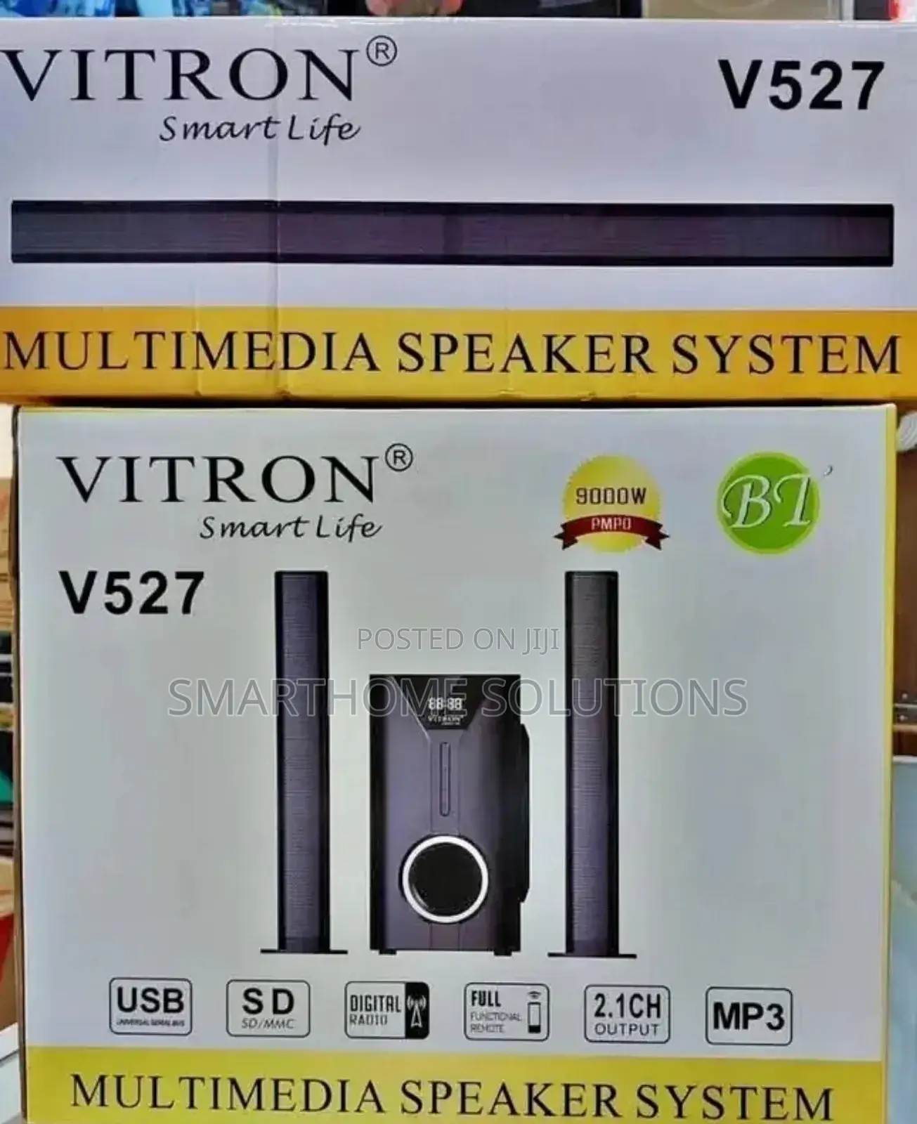 Vitron V527 2.1ch Sound Bar Audio System 9000w