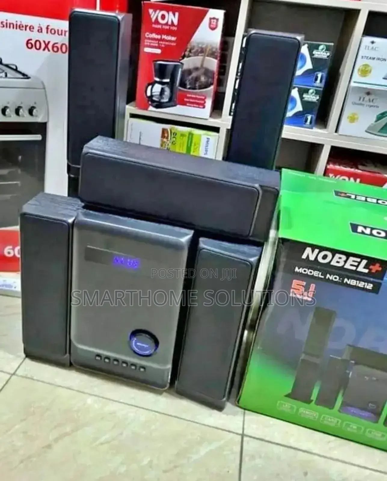 Nobel + 5.1 Nb1212 Multimedia Speaker Subwoofer - 22000w