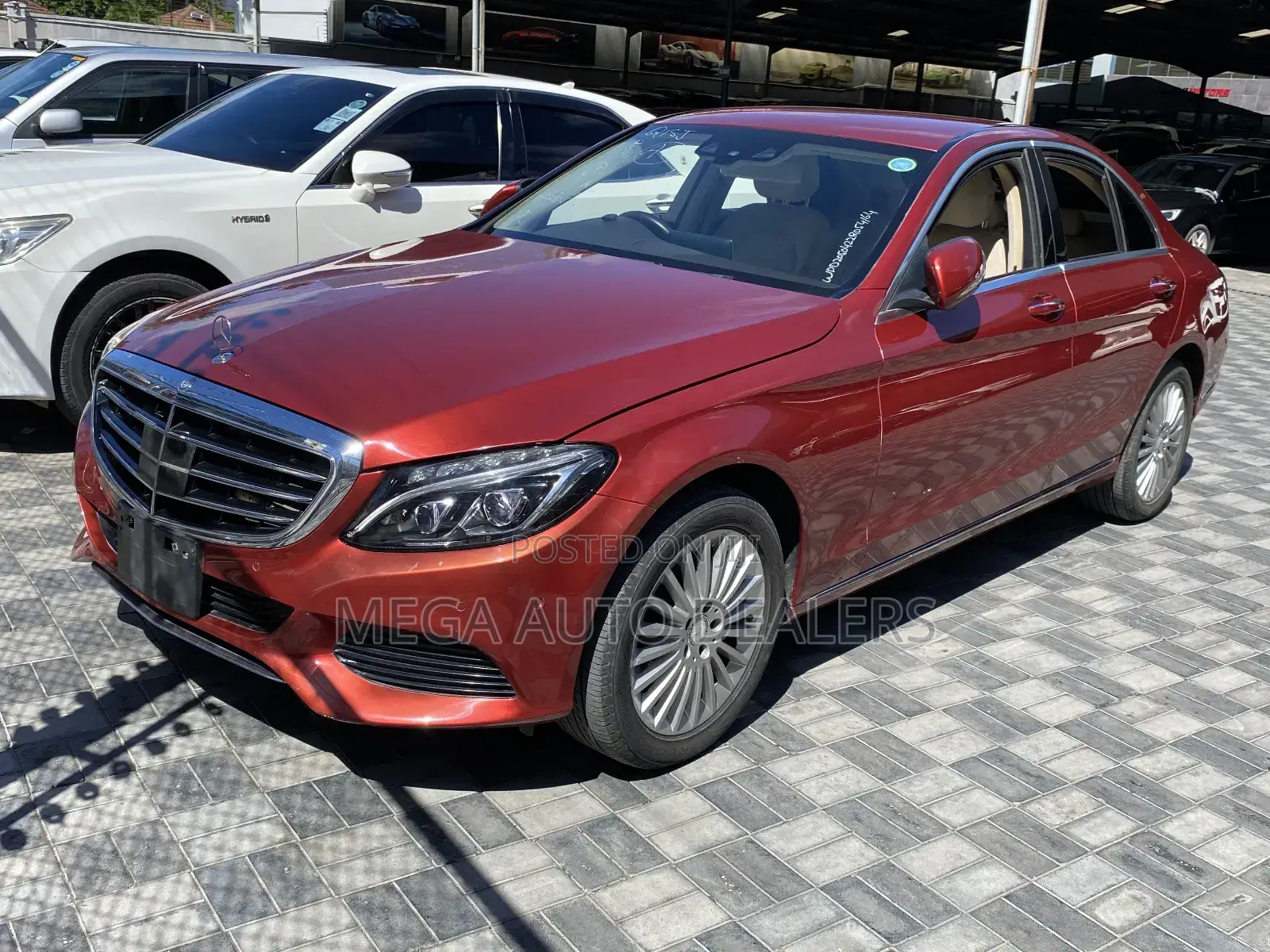 Mercedes-Benz C200 2018 Red