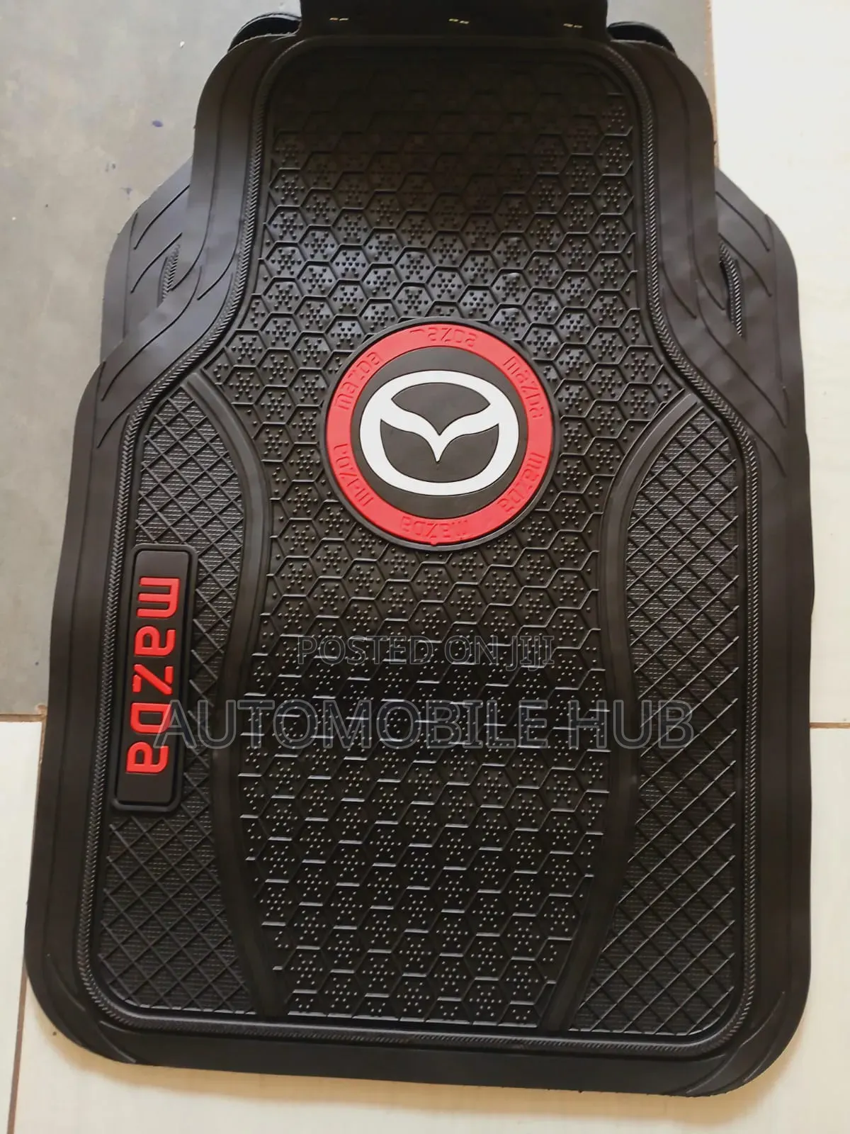 Mazda Floor Mats -Black Mazda Floor Mats 5pcs