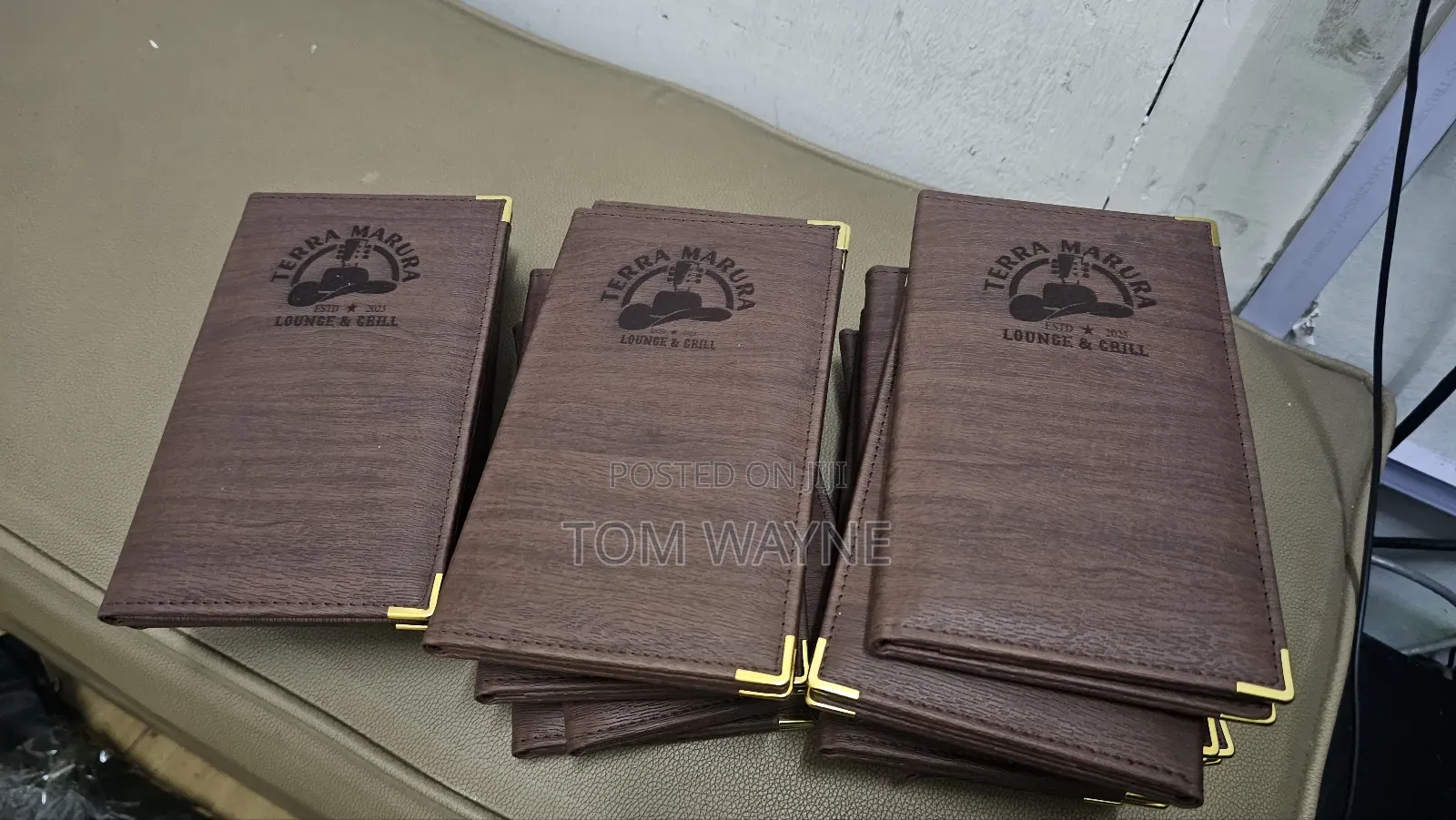 Hand Made Leather Bill Folders