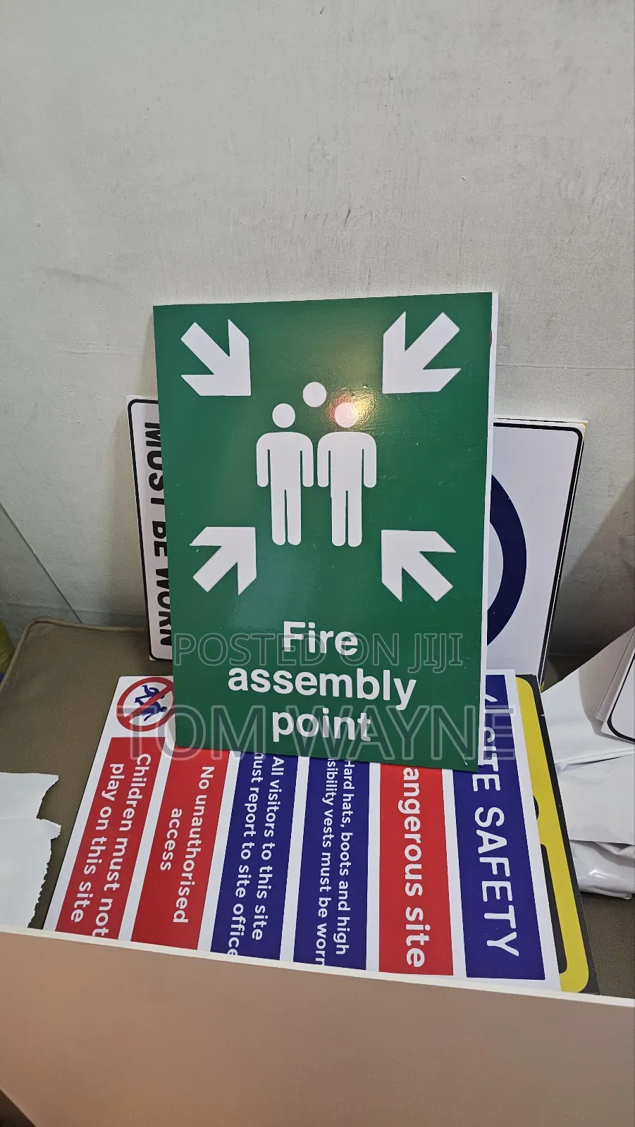 Fire Assembly Sign A3 Size